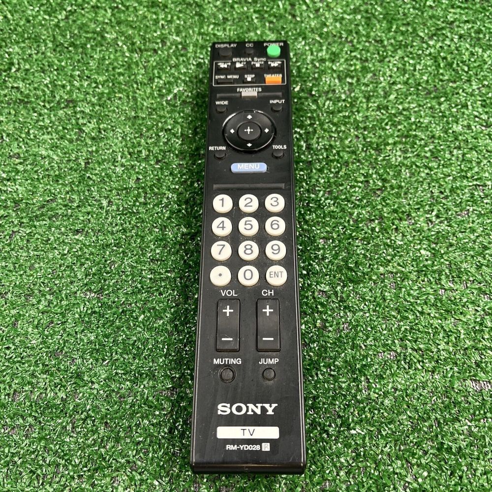 Genuine Sony Bravia RM-YD028 TV‎ Remote Control Black